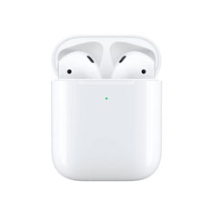 AirPods 2G c/estuche inalámbrico, blanco. Apple®